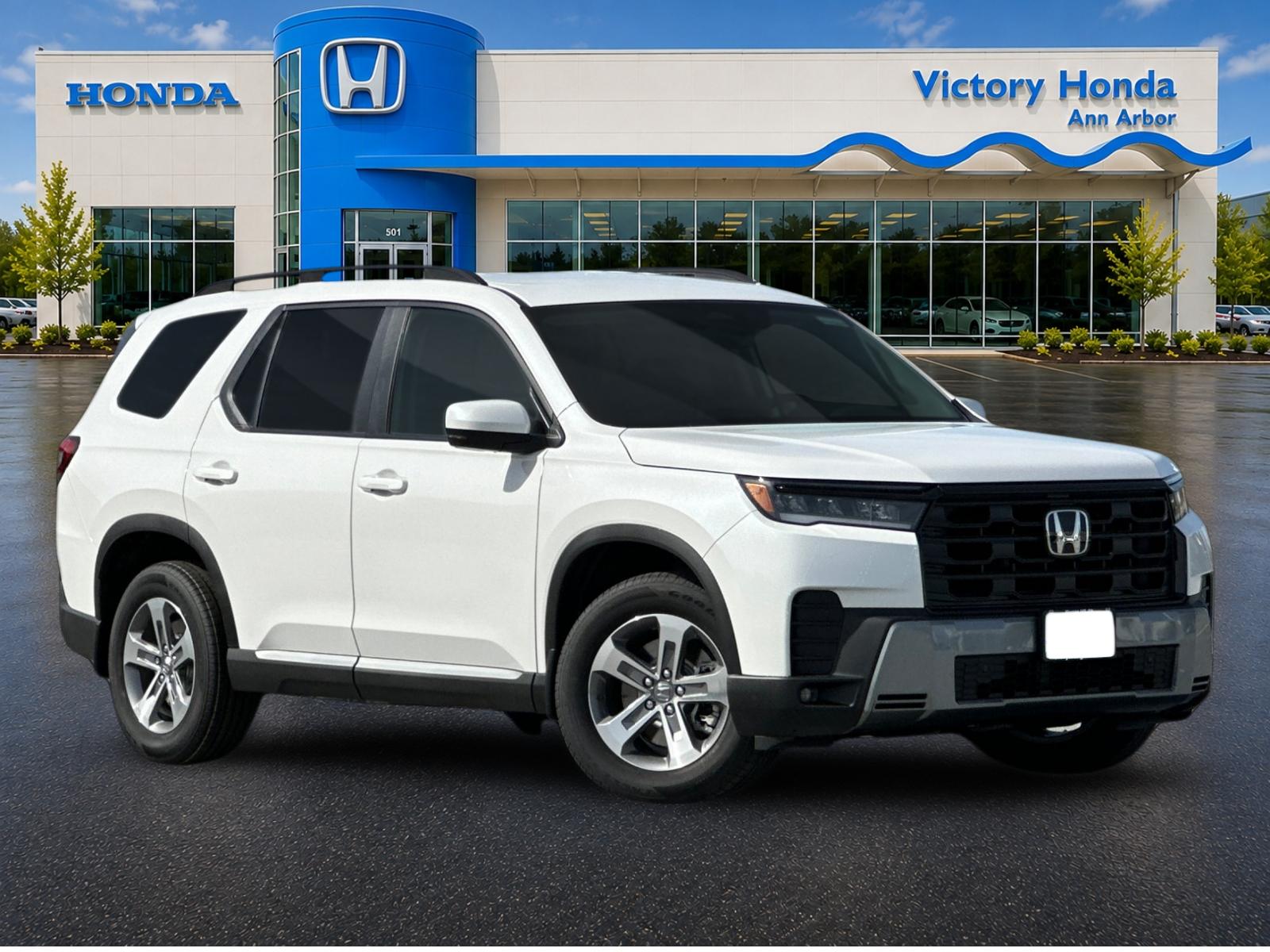 New 2026 Platinum White Pearl Honda AWD EX-L image 3