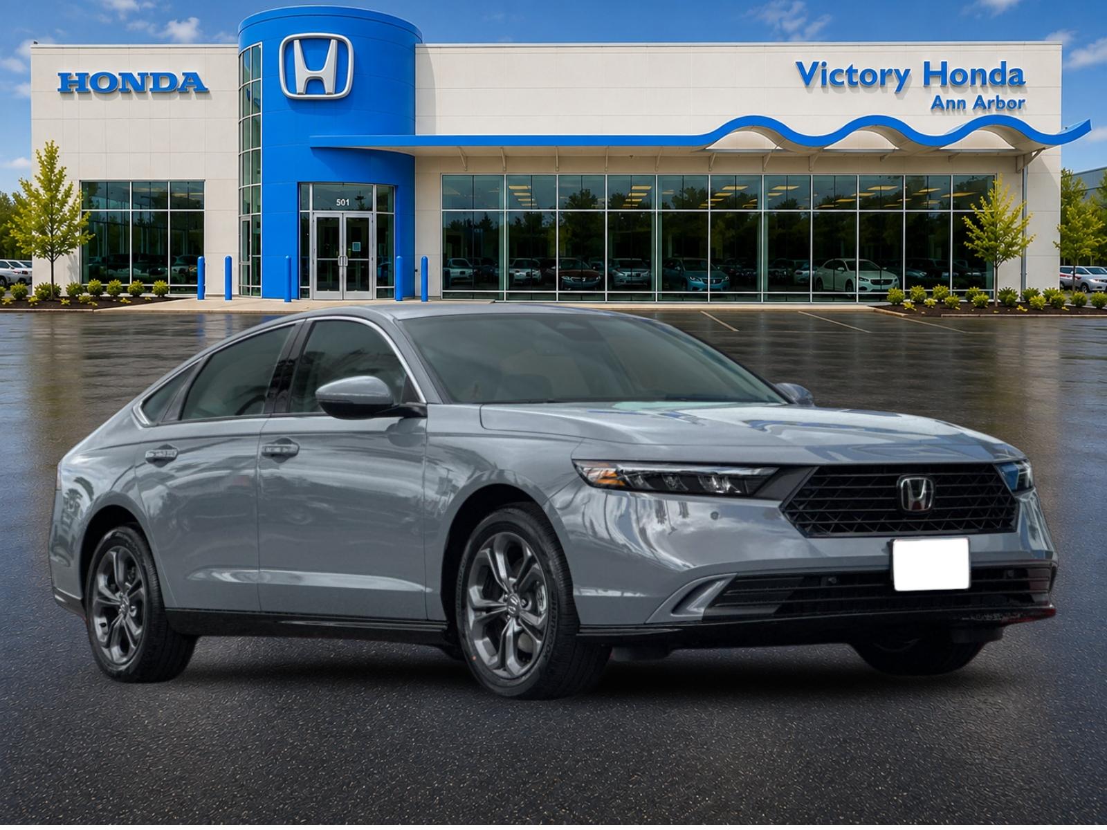 New 2026 Urban Gray Pearl Honda EX-L Hybrid image 3
