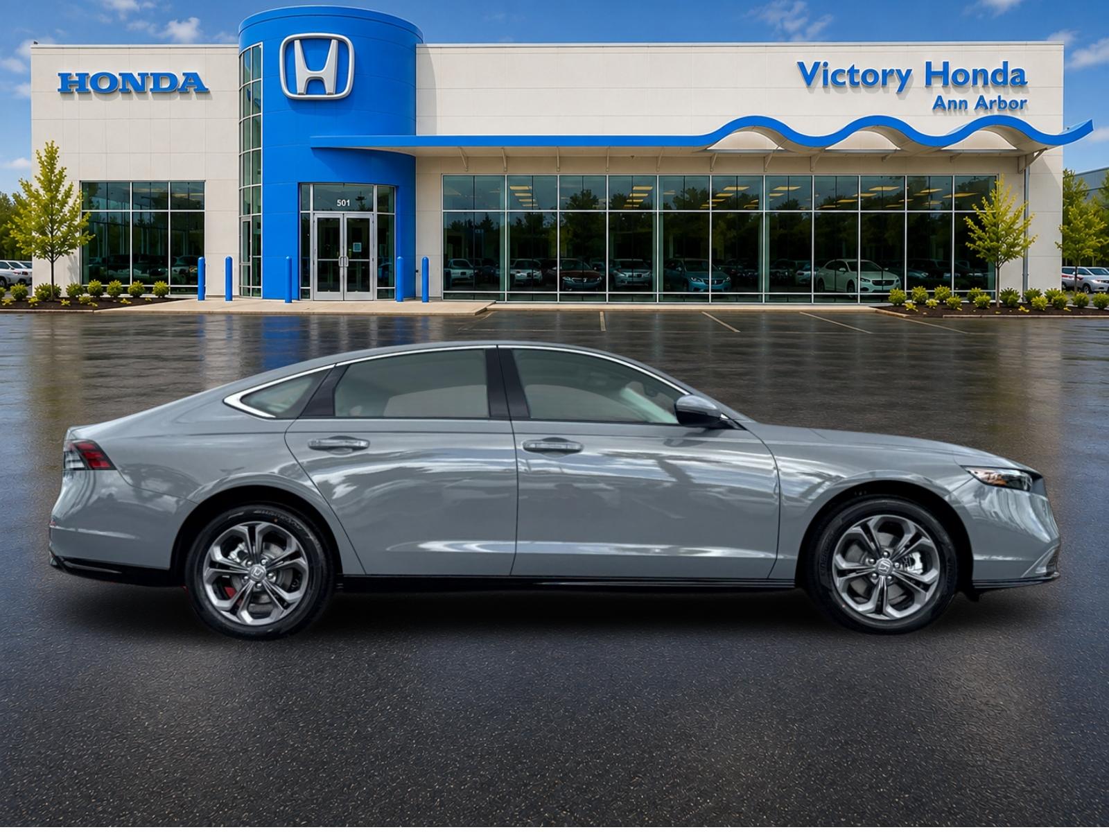 New 2026 Urban Gray Pearl Honda EX-L Hybrid image 4