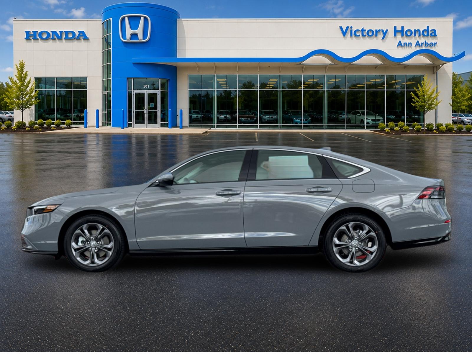 New 2026 Urban Gray Pearl Honda EX-L Hybrid image 8
