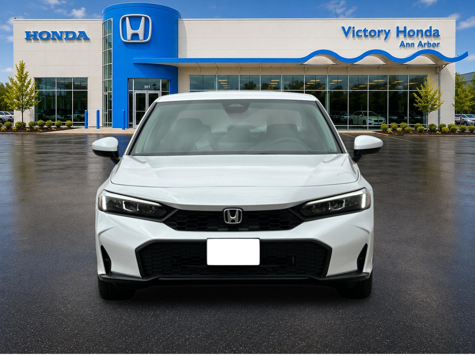 New 2026 Platinum White Pearl Honda 2WD LX image 2