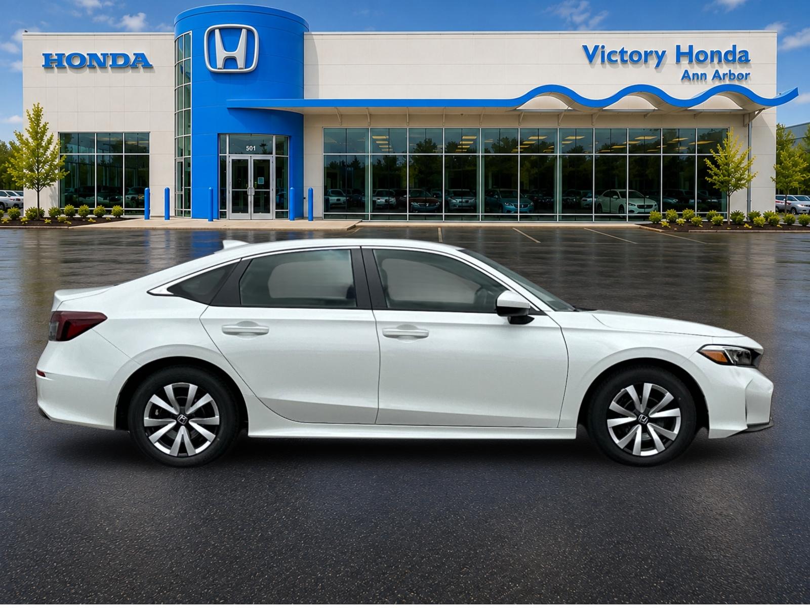 New 2026 Platinum White Pearl Honda 2WD LX image 4