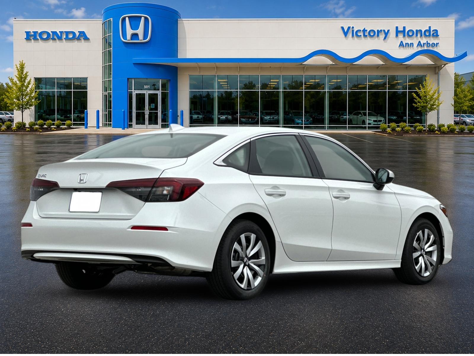 New 2026 Platinum White Pearl Honda 2WD LX image 5