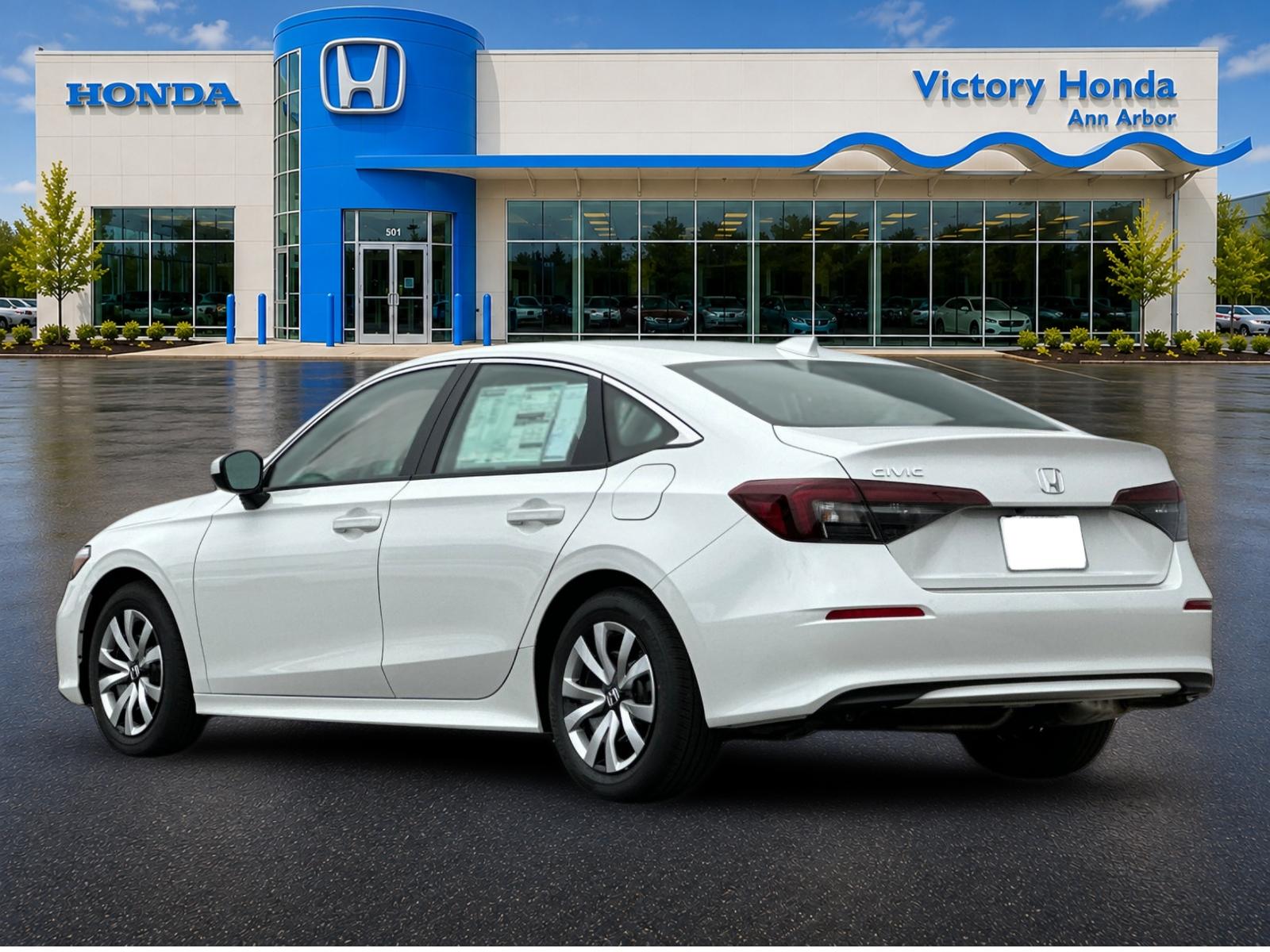 New 2026 Platinum White Pearl Honda 2WD LX image 7