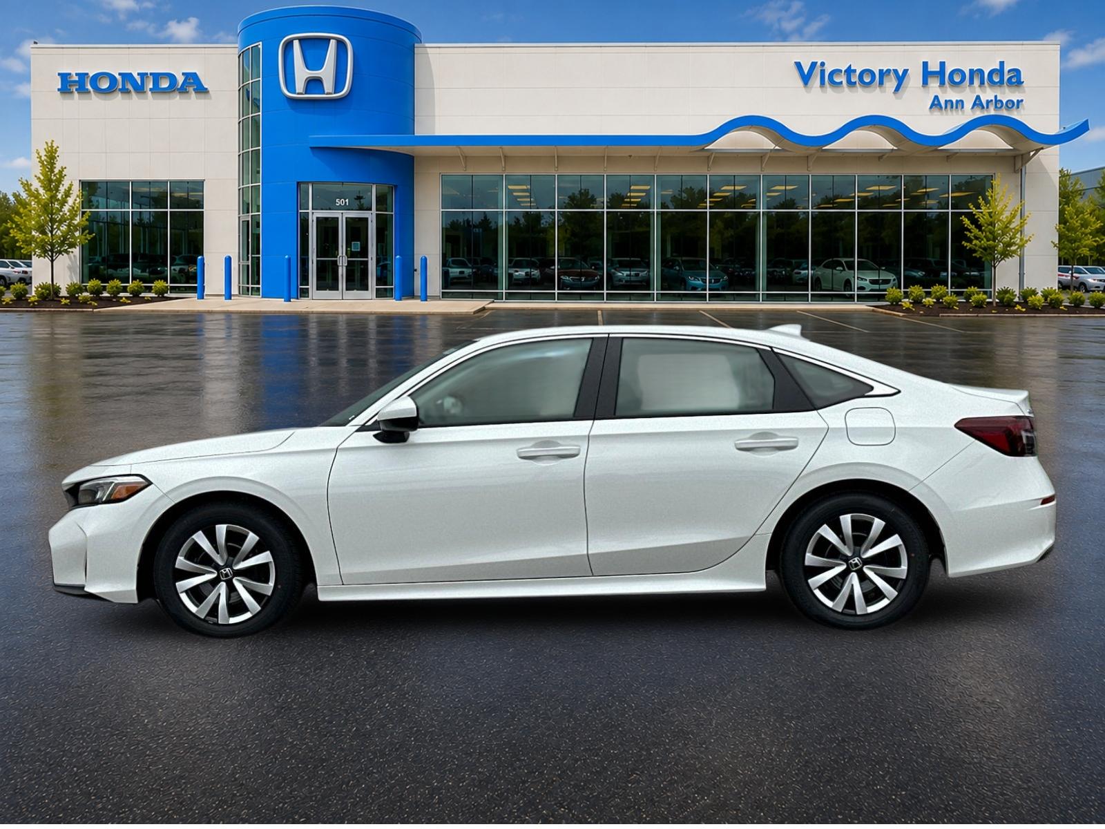 New 2026 Platinum White Pearl Honda 2WD LX image 8