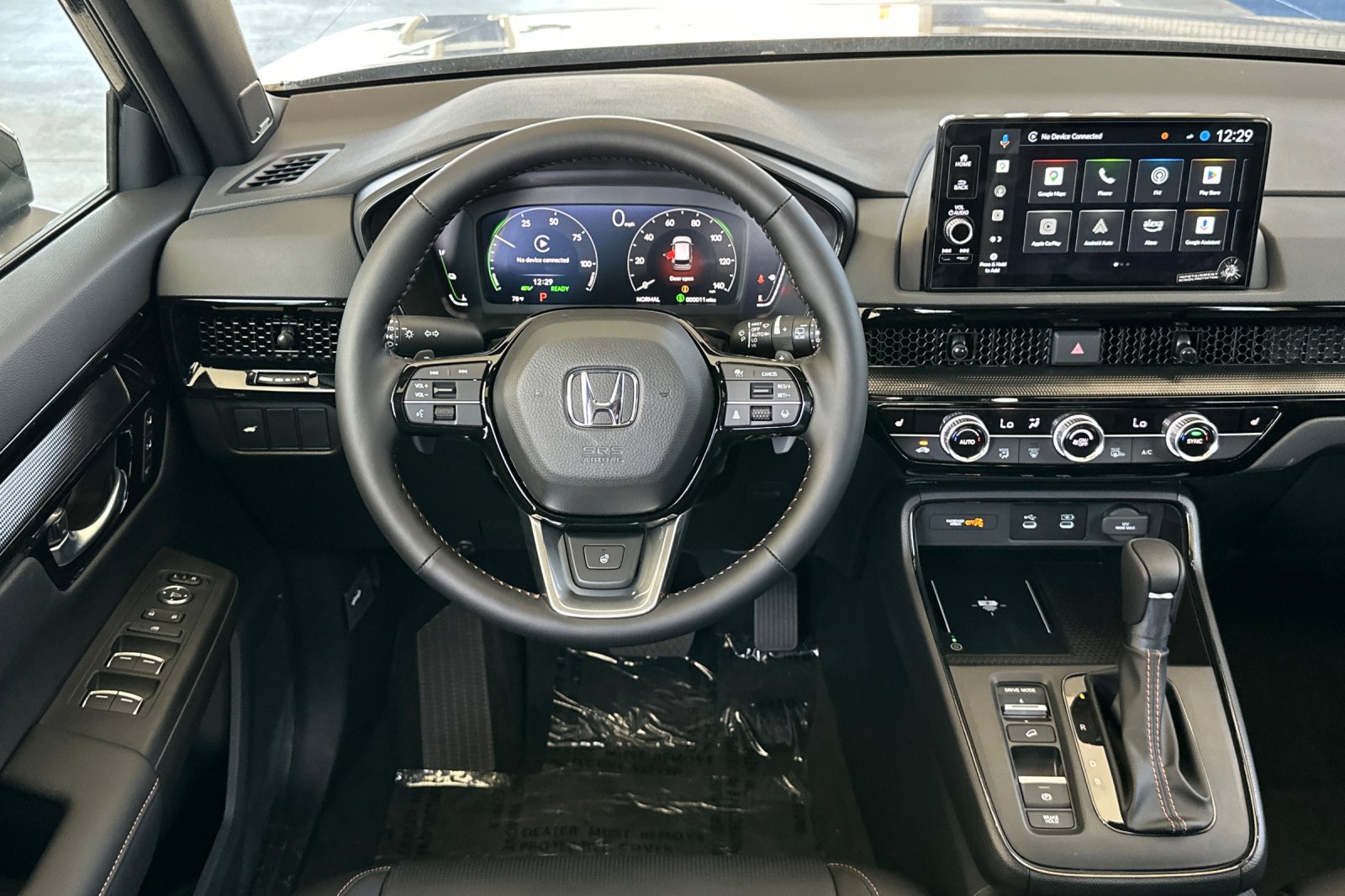 New 2027 Solar Silver Metallic Honda Sport Touring Hybrid AWD image 13