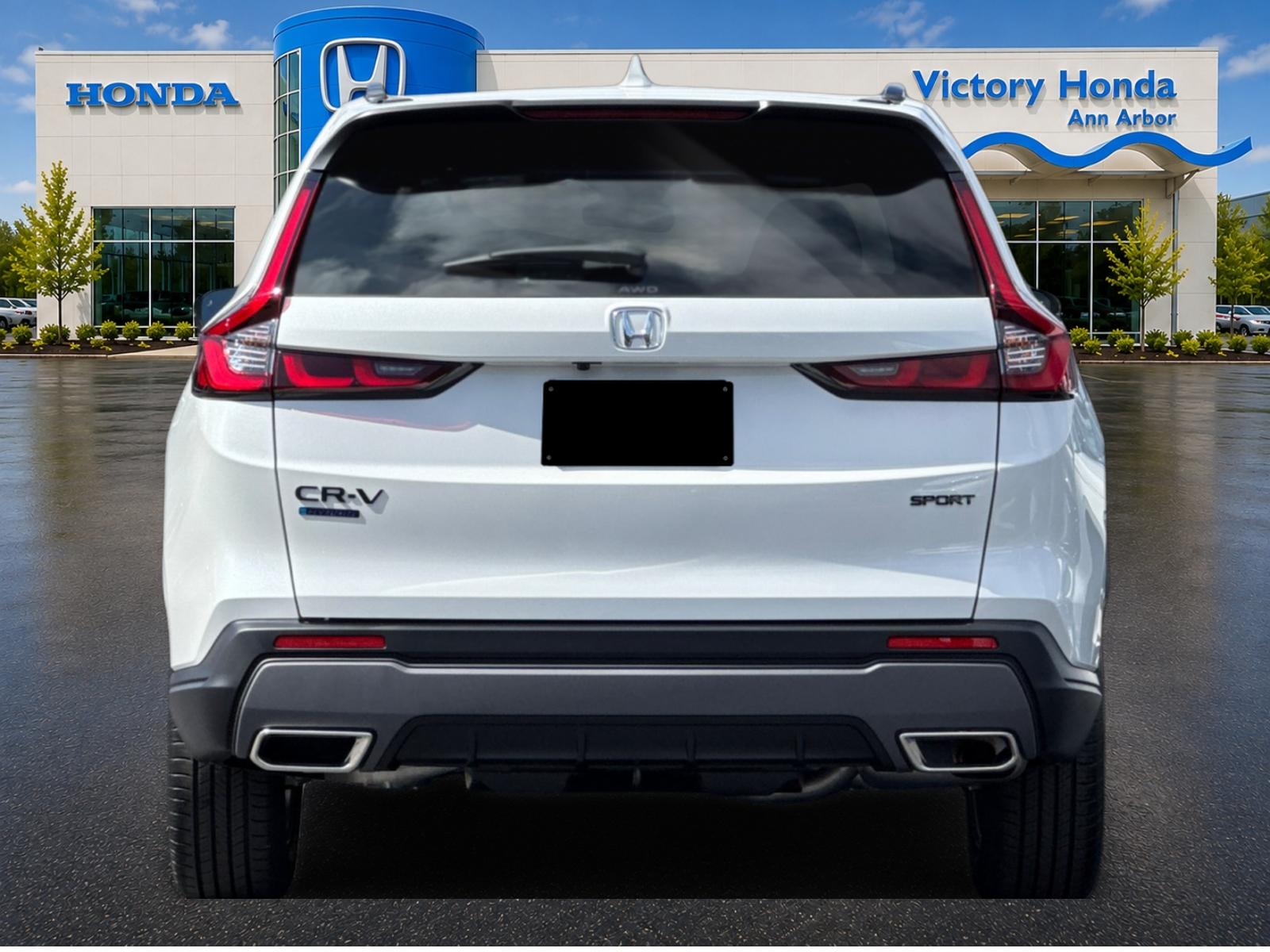 New 2027 Platinum White Pearl Honda Sport Hybrid AWD image 6
