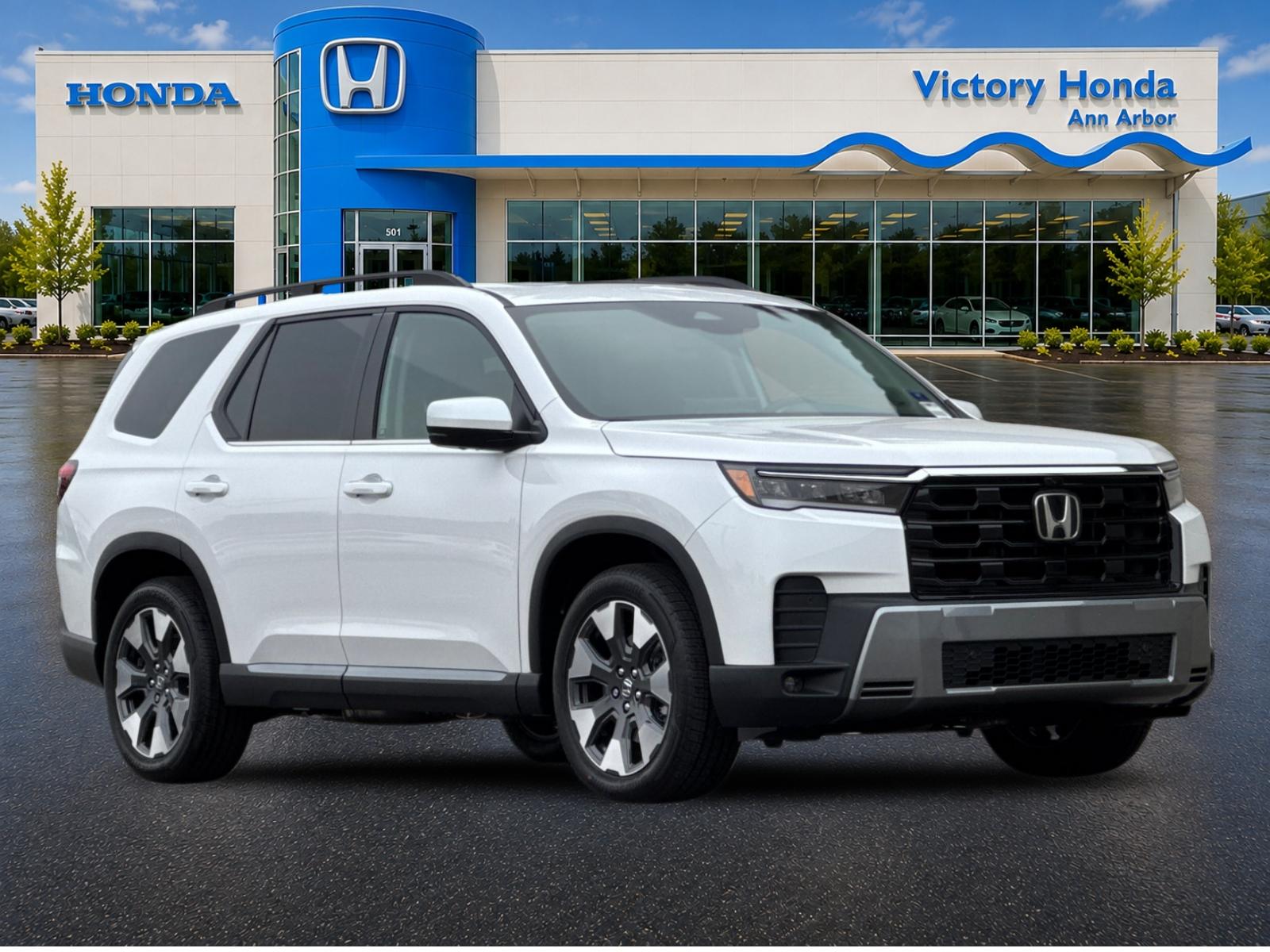 New 2026 Platinum White Pearl Honda AWD Touring image 3