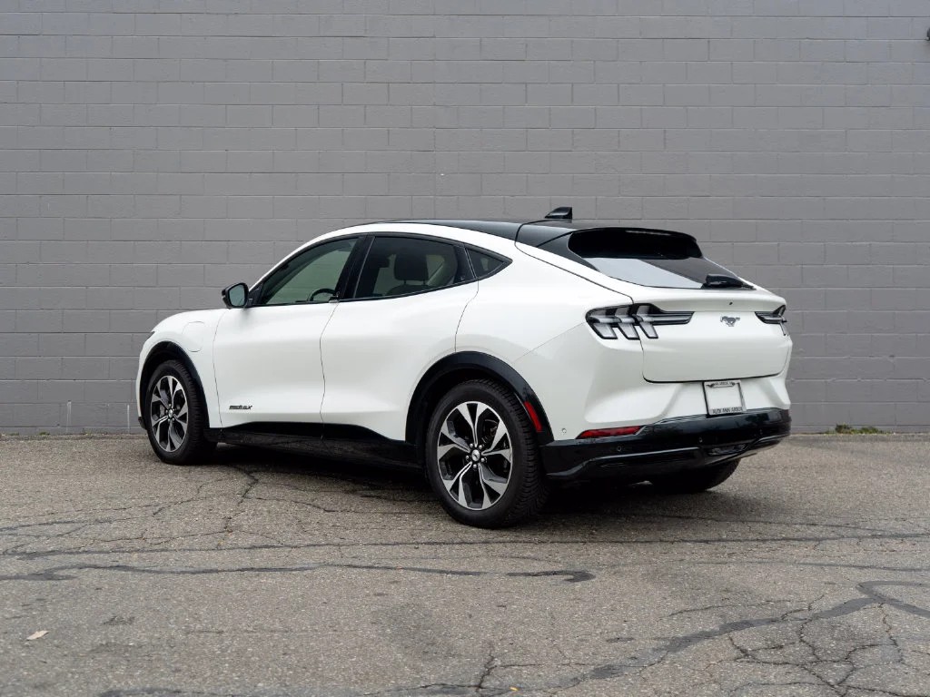 Used 2021 White Metallic Ford Premium image 3