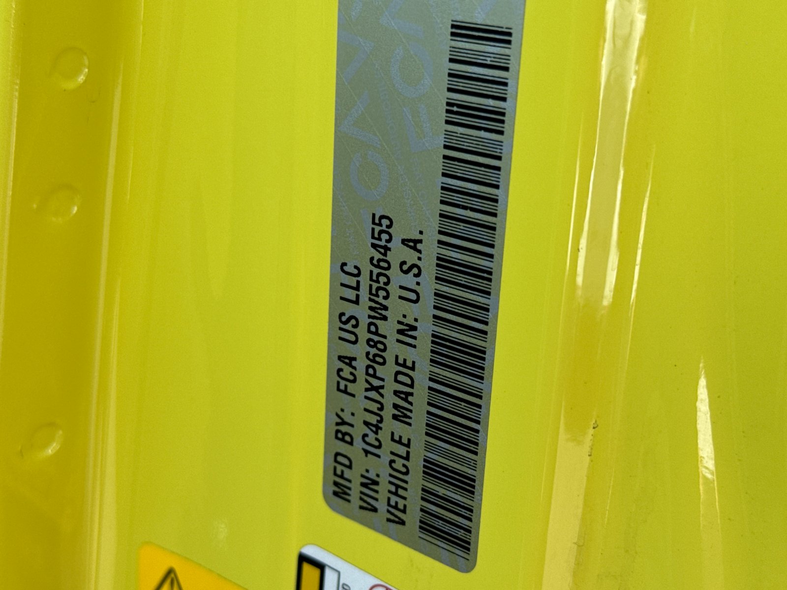 Used 2023 Yellow Jeep Sahara 4xe image 29