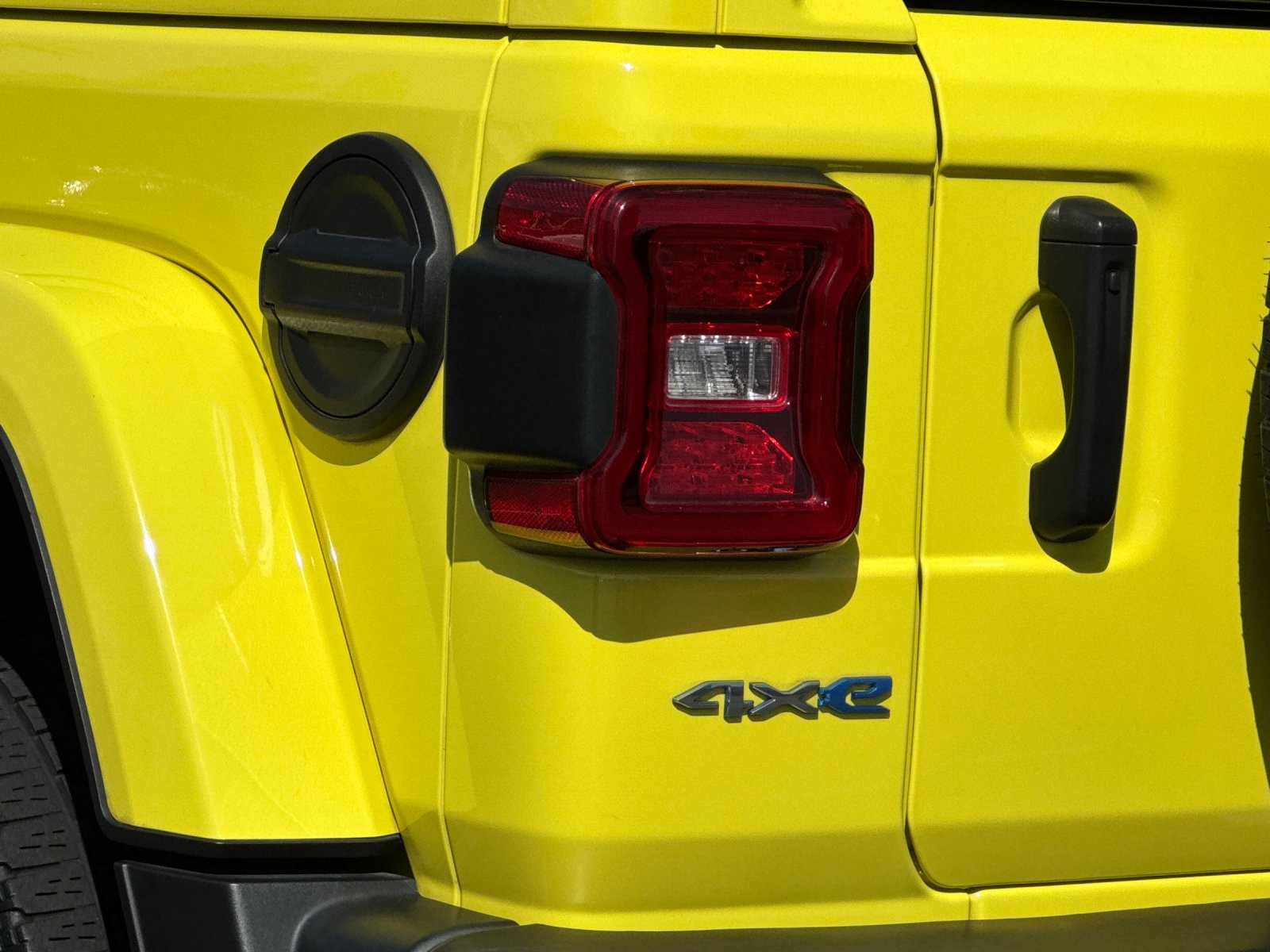 Used 2023 Yellow Jeep Sahara 4xe image 27