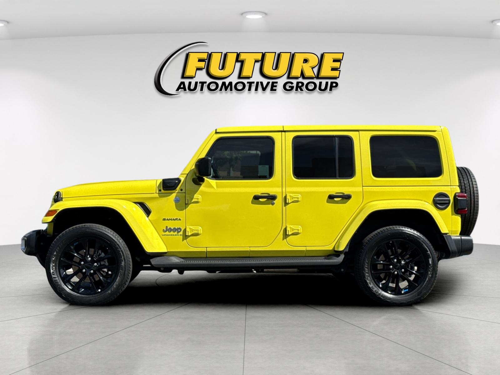 Used 2023 Yellow Jeep Sahara 4xe image 7
