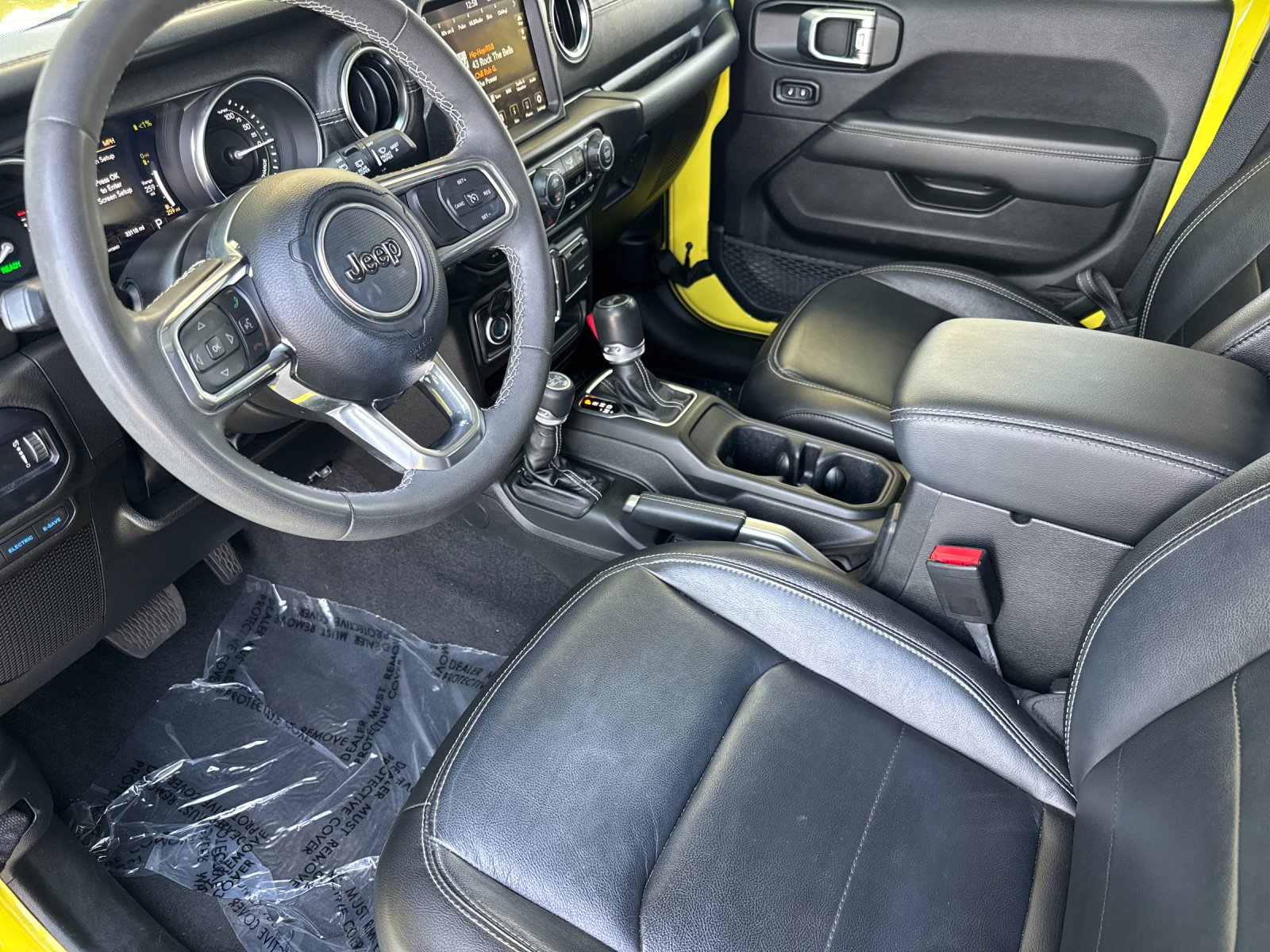 Used 2023 Yellow Jeep Sahara 4xe image 10