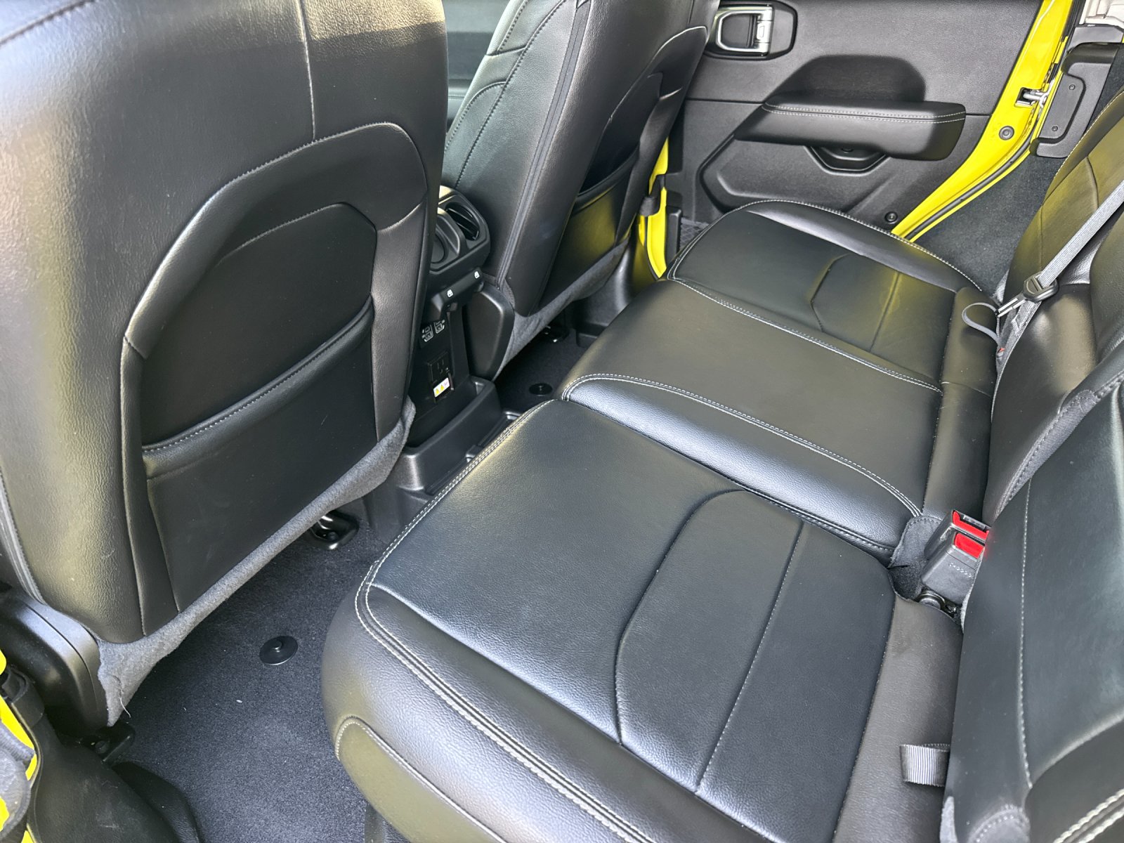 Used 2023 Yellow Jeep Sahara 4xe image 12