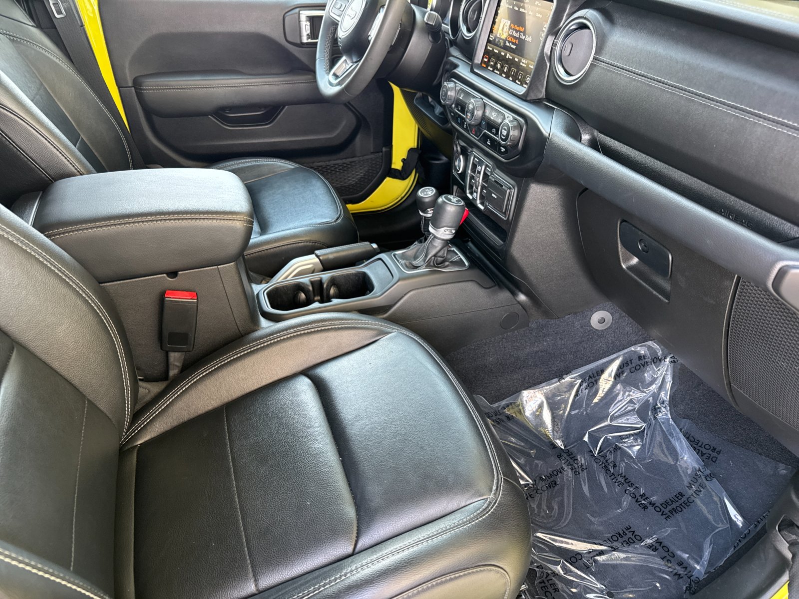 Used 2023 Yellow Jeep Sahara 4xe image 16