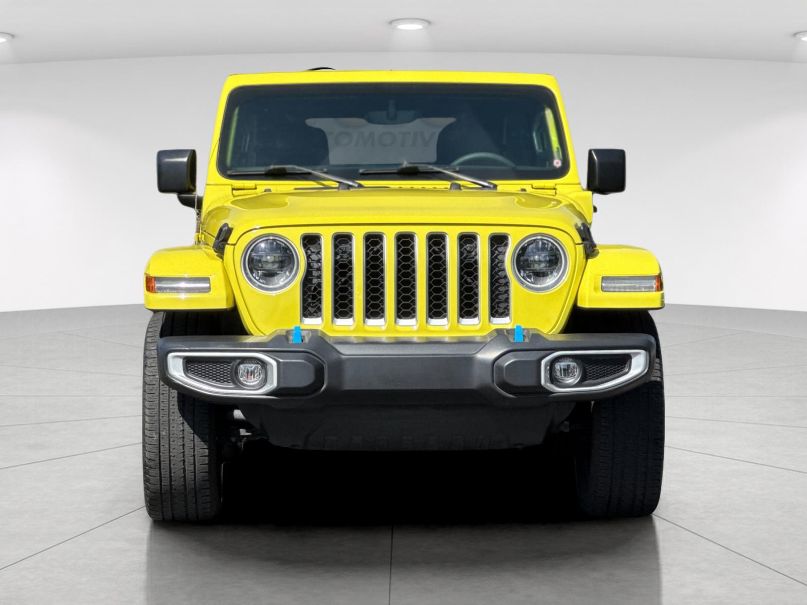 Used 2023 Yellow Jeep Sahara 4xe image 9
