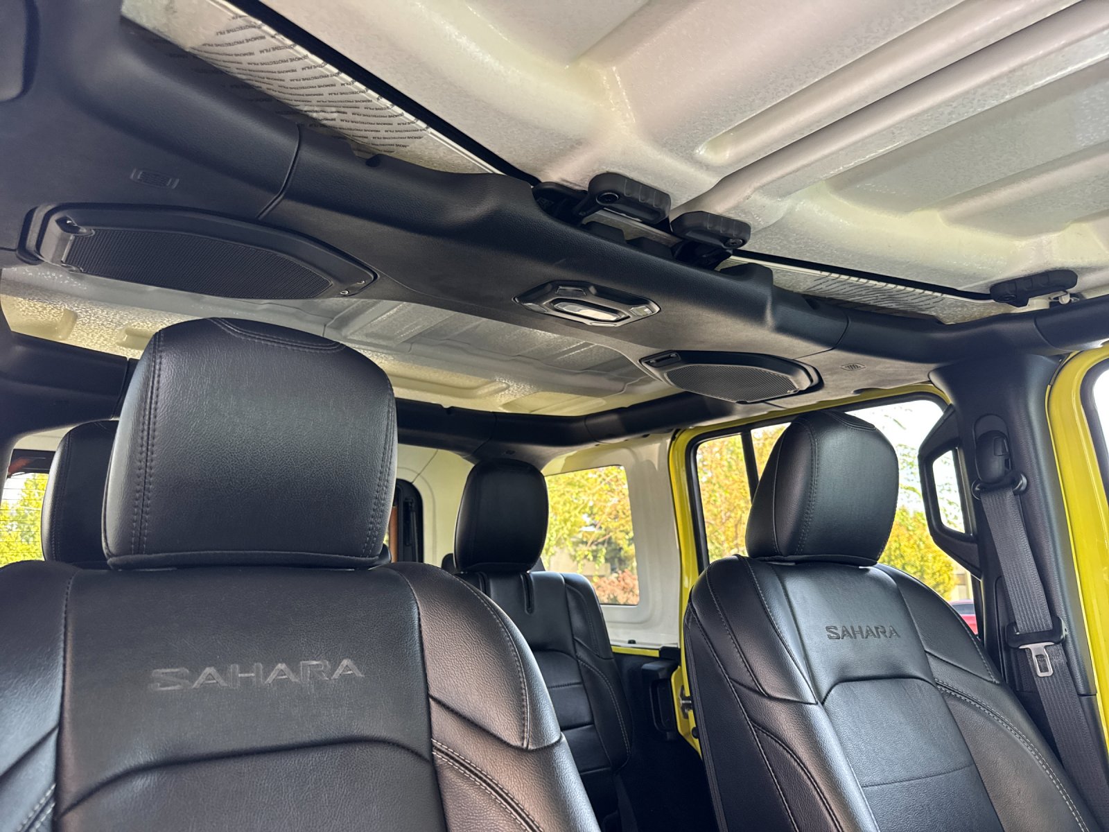 Used 2023 Yellow Jeep Sahara 4xe image 17