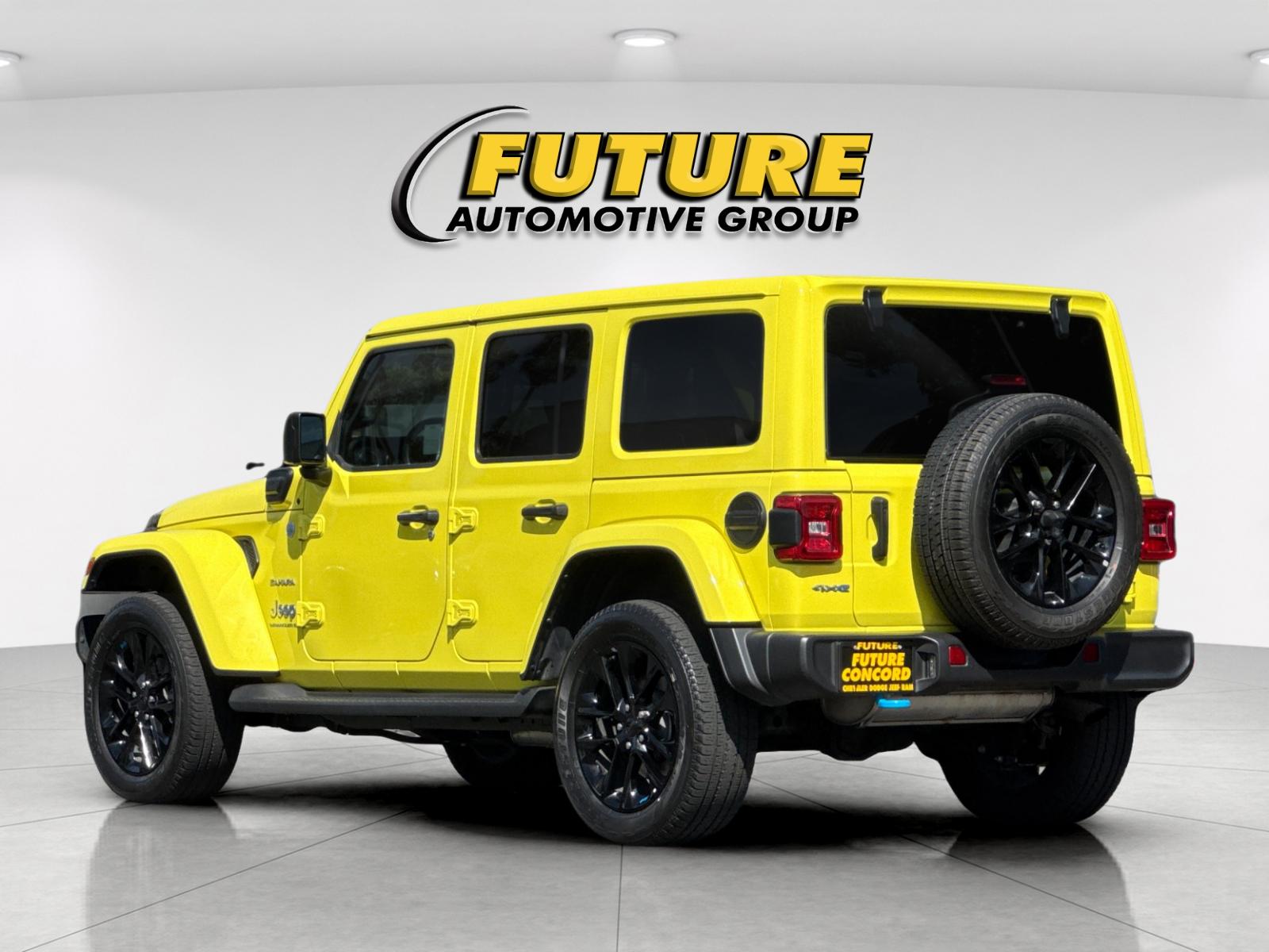Used 2023 Yellow Jeep Sahara 4xe image 6