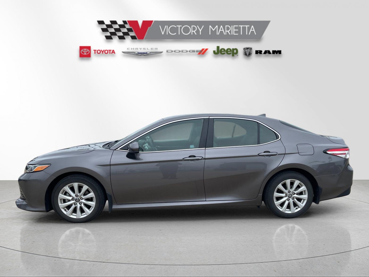 Used 2020 Gray Toyota LE image 2