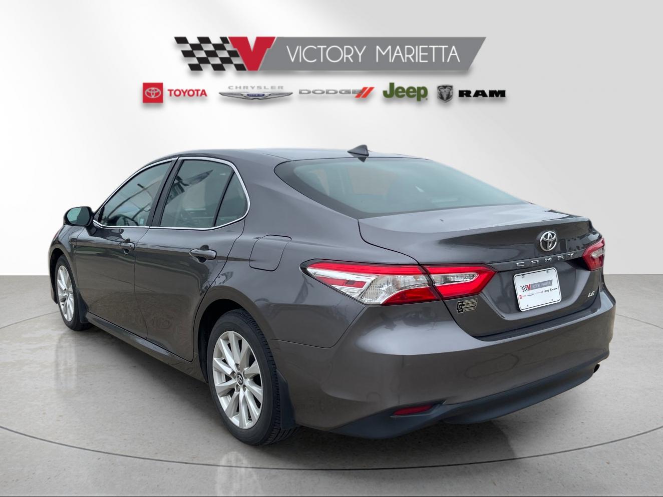 Used 2020 Gray Toyota LE image 3
