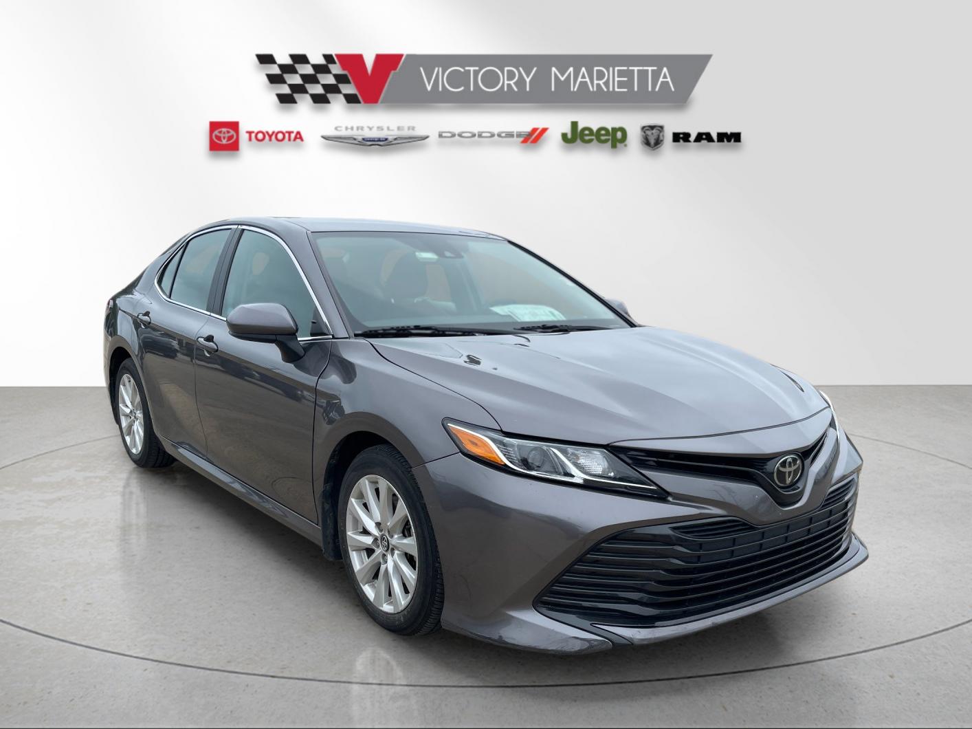 Used 2020 Gray Toyota LE image 7