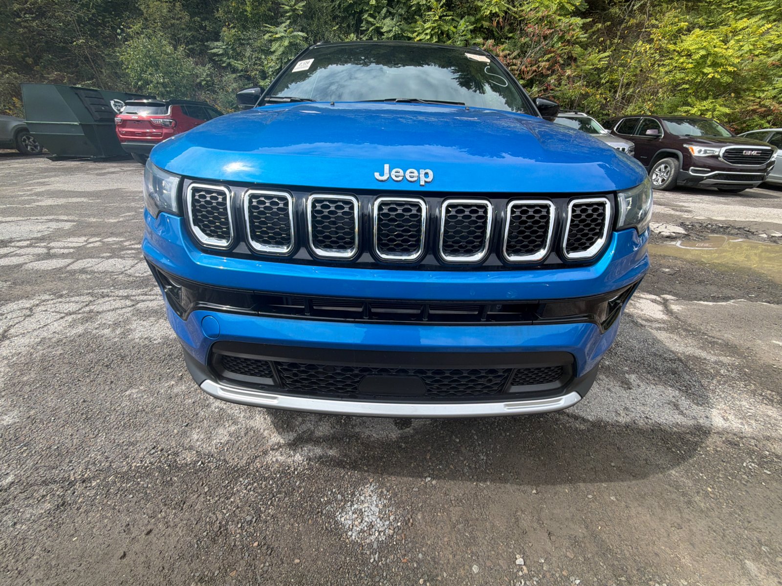 Used 2023 Laser Blue Jeep Limited image 8