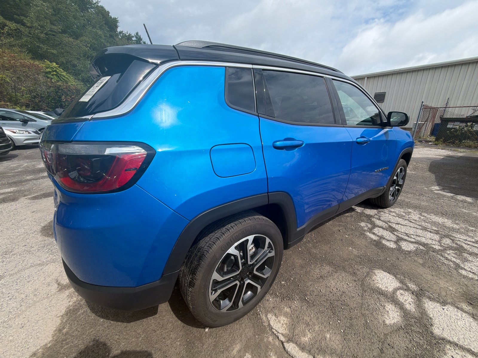 Used 2023 Laser Blue Jeep Limited image 5
