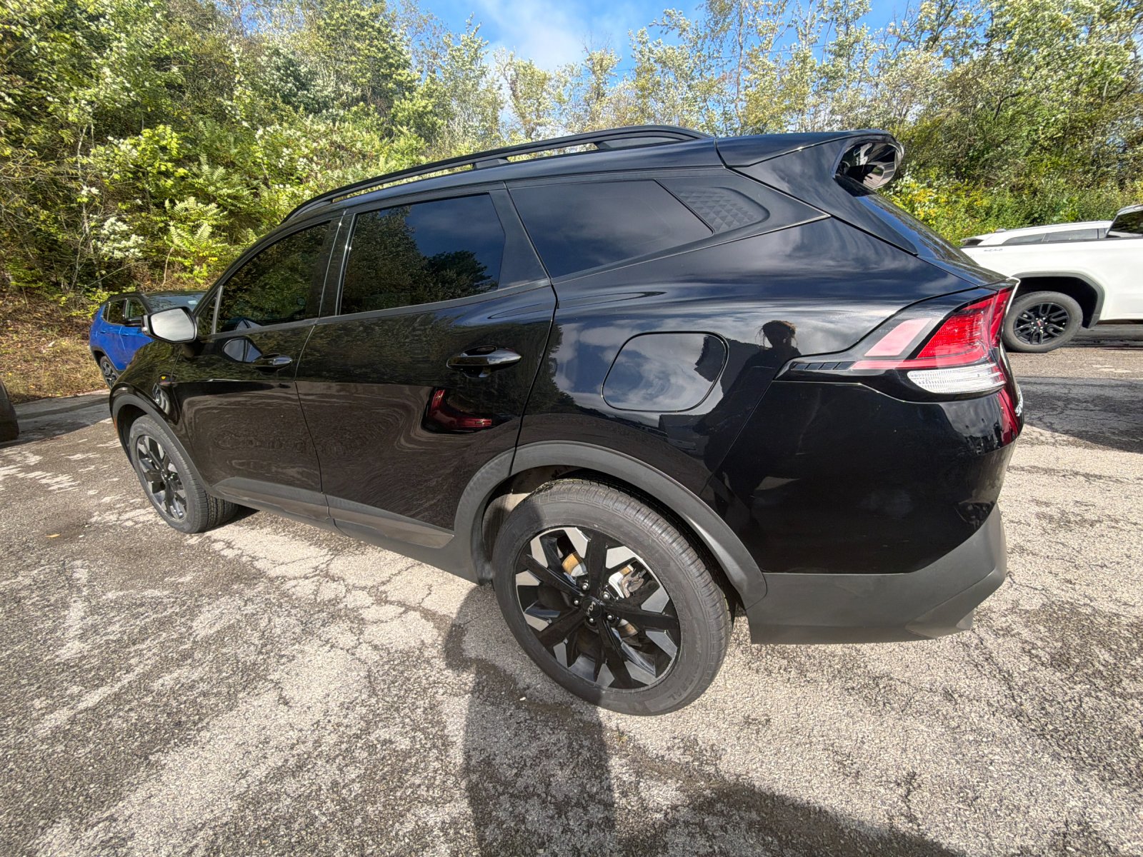 Used 2023 Ebony Black Kia X-Line image 3
