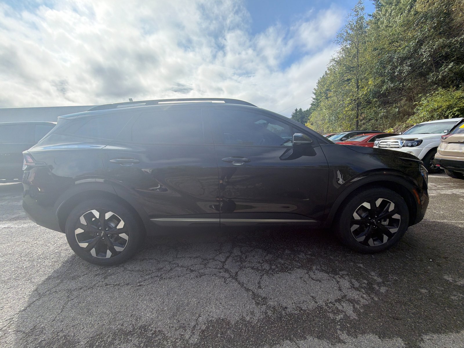 Used 2023 Ebony Black Kia X-Line image 6