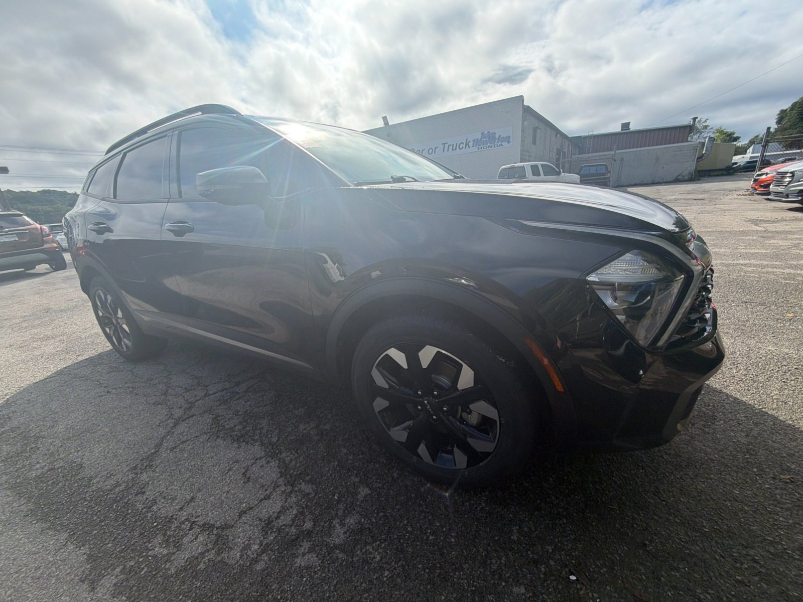 Used 2023 Ebony Black Kia X-Line image 7