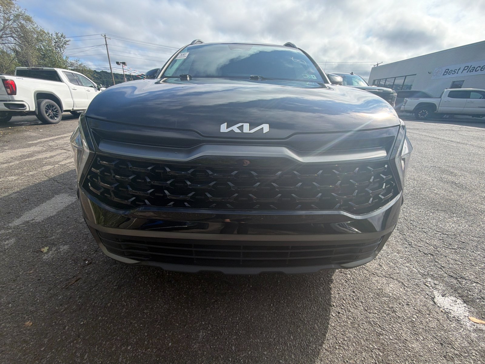 Used 2023 Ebony Black Kia X-Line image 8