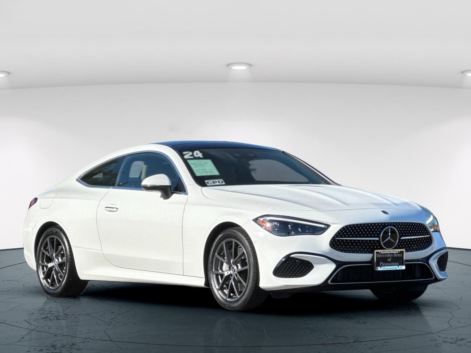 Certified Used 2024 Polar White Mercedes-Benz CLE 300 2D Coupe 4MATIC® image 8