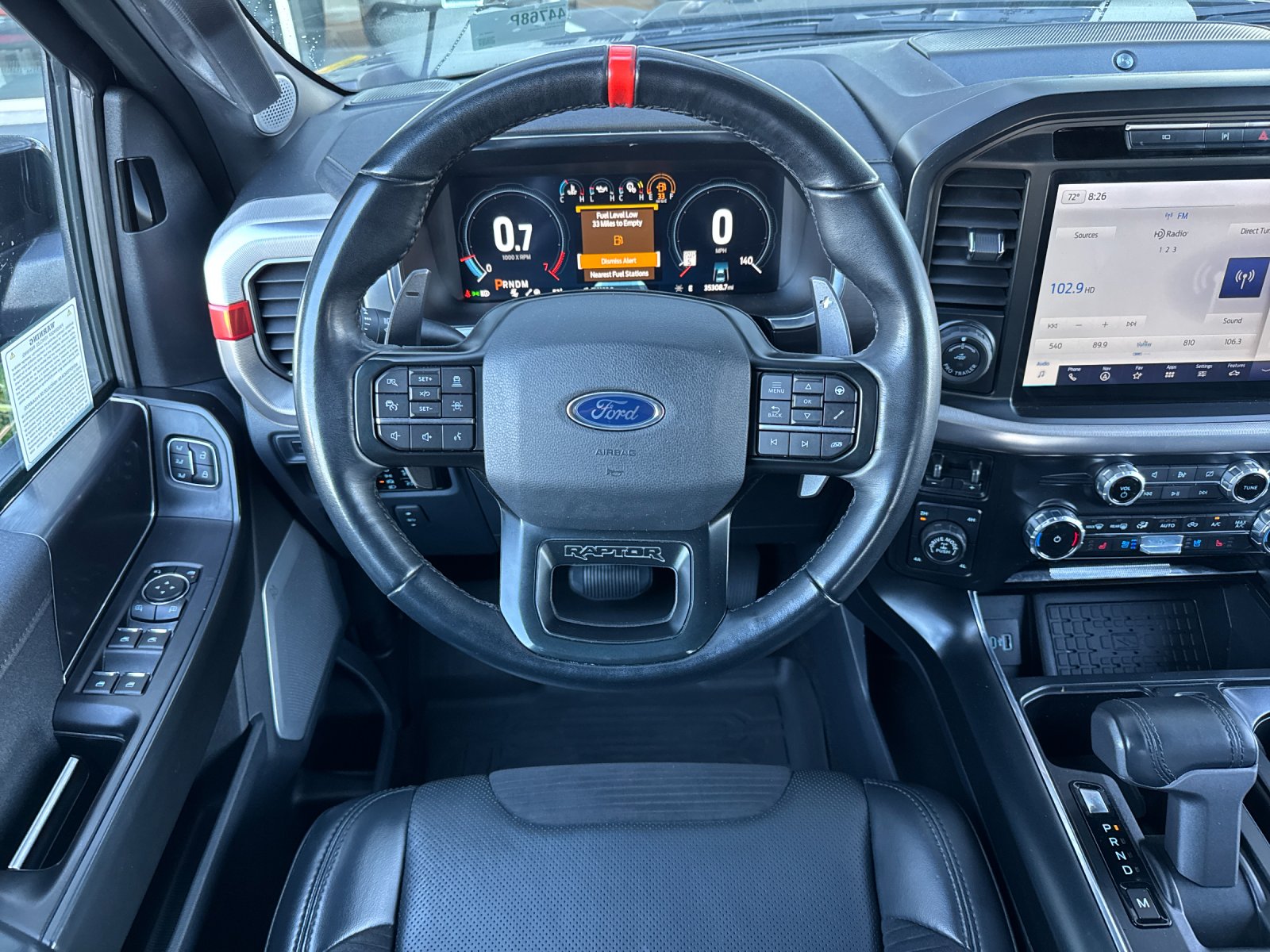 Used 2023 Black Metallic Ford Raptor 4D SuperCrew image 16