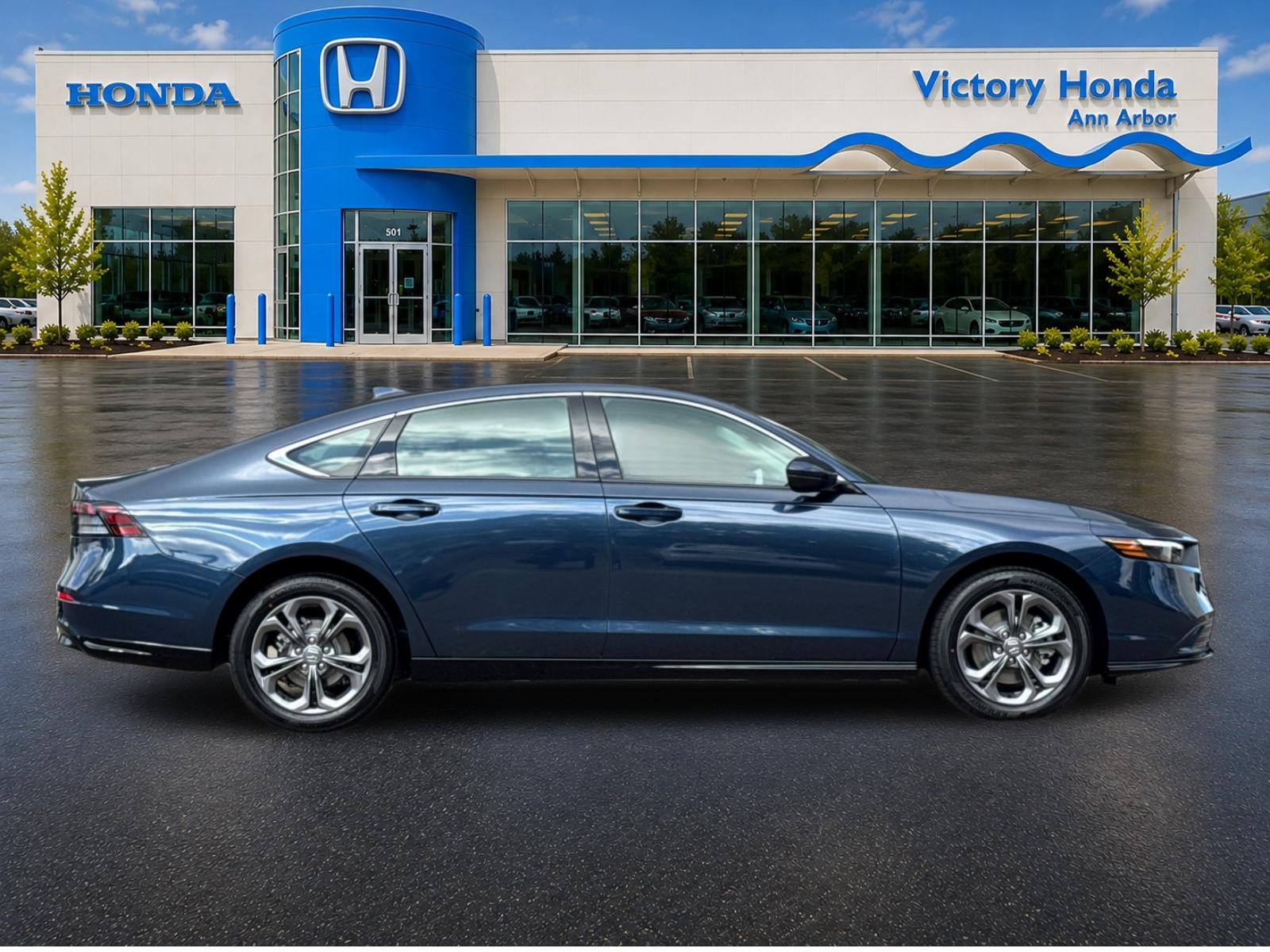 New 2026 Canyon River Blue Metallic Honda EX-L Hybrid image 4