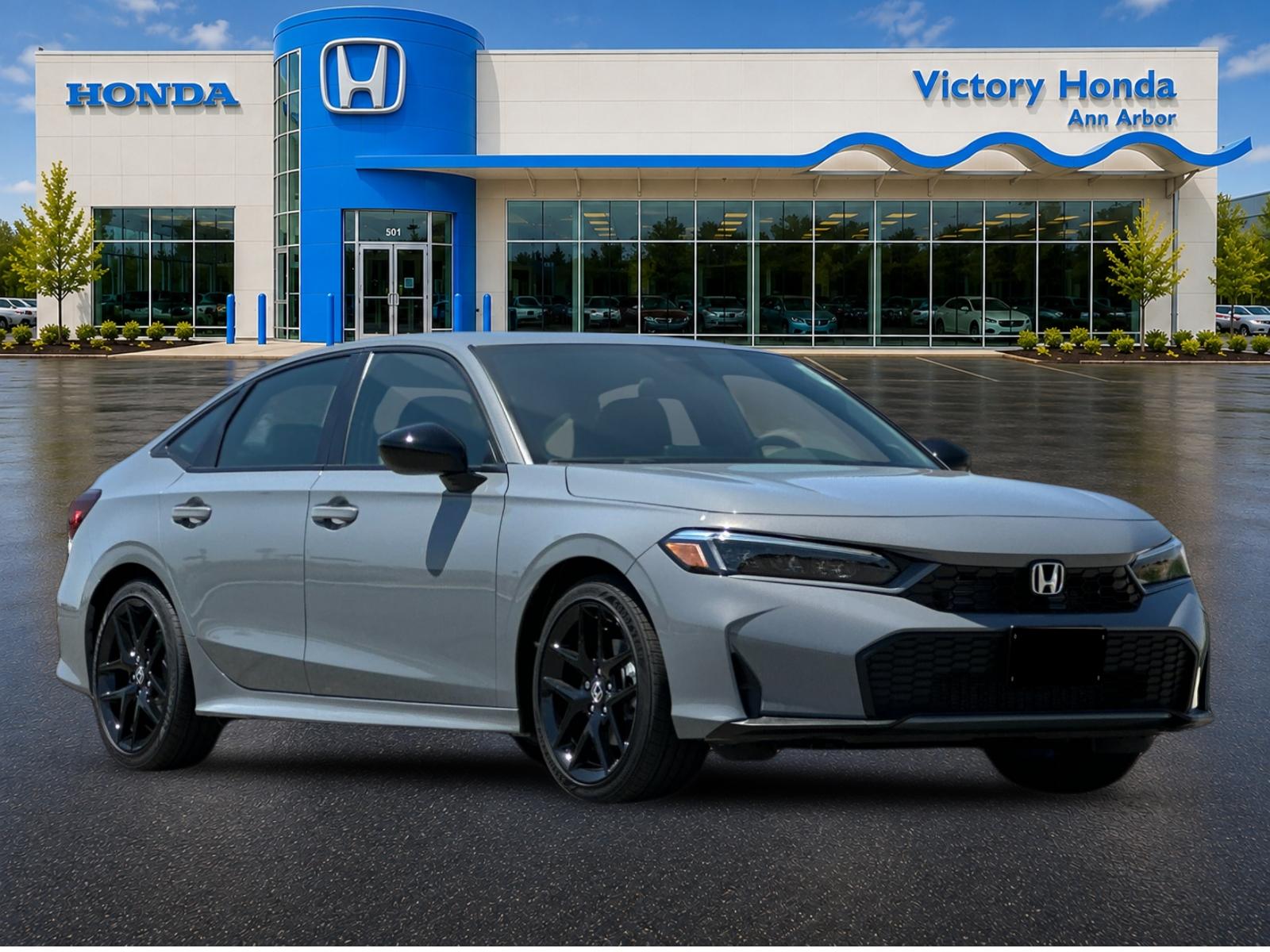 New 2026 Urban Gray Pearl Honda 2WD Sport Hybrid image 3