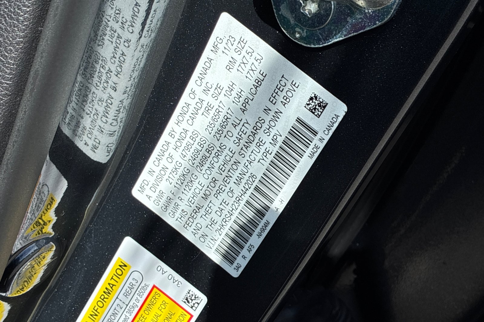 Used 2024 Meteorite Gray Metallic Honda LX image 43