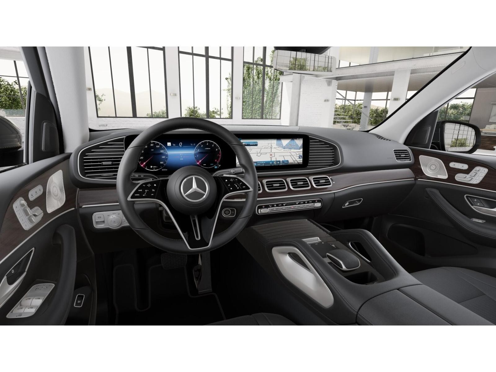 New 2026 Black Mercedes-Benz GLE 450 4D Sport Utility 4MATIC® image 4