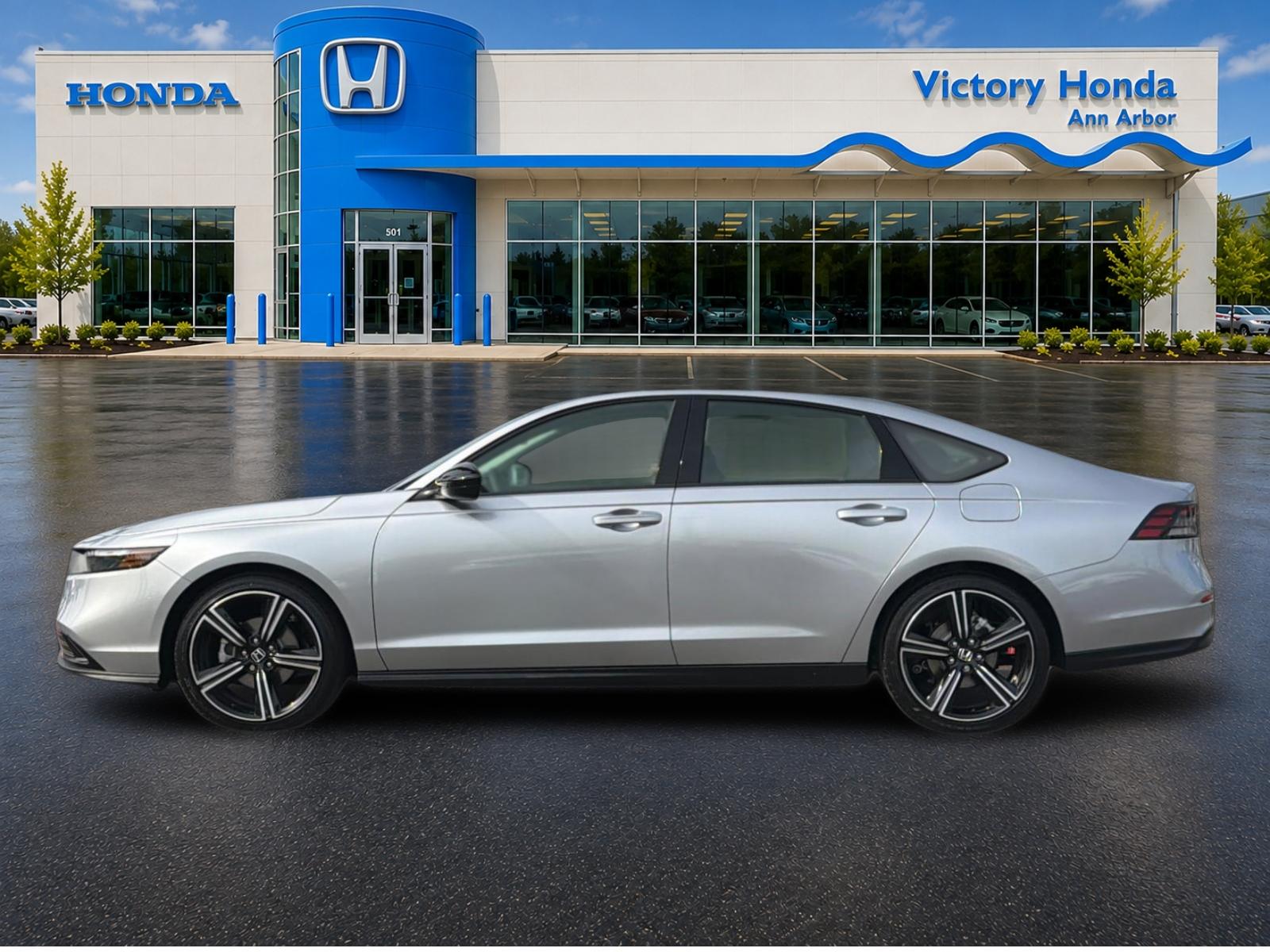 New 2026 Solar Silver Metallic Honda SE image 7