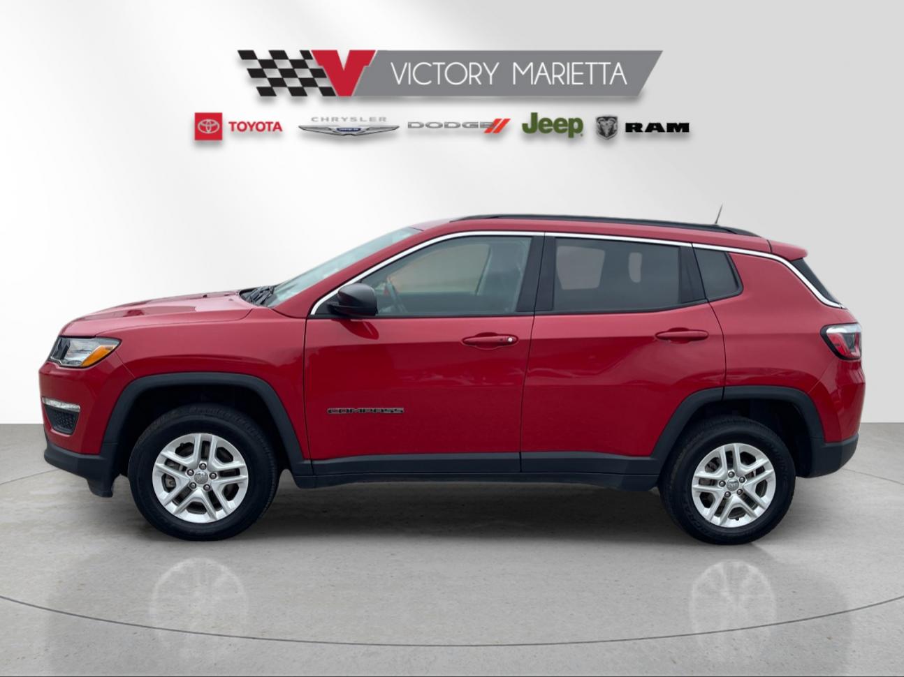 Used 2020 Red Jeep Sport image 2