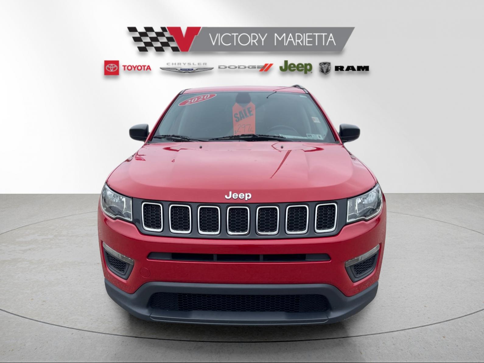 Used 2020 Red Jeep Sport image 8