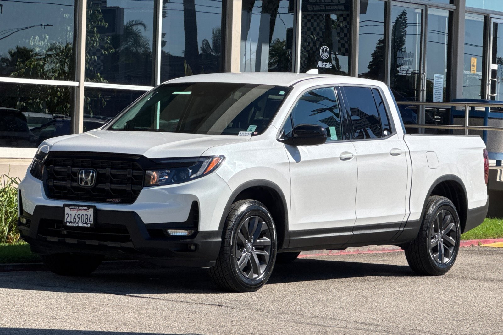 Certified Used 2024 Platinum White Pearl Honda AWD SPORT image 8