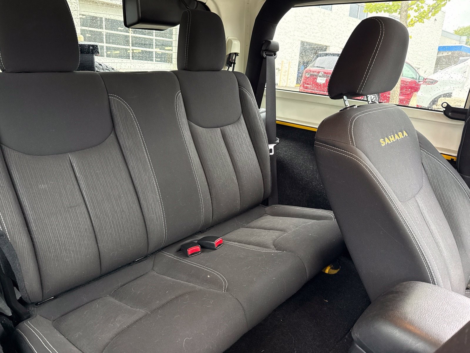 Used 2015 Baja Yellow Clearcoat Jeep Sahara image 16