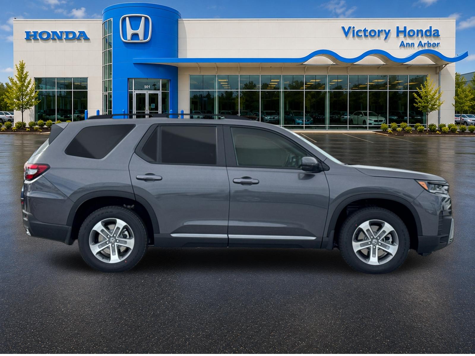 New 2026 Modern Steel Metallic Honda AWD EX-L image 4