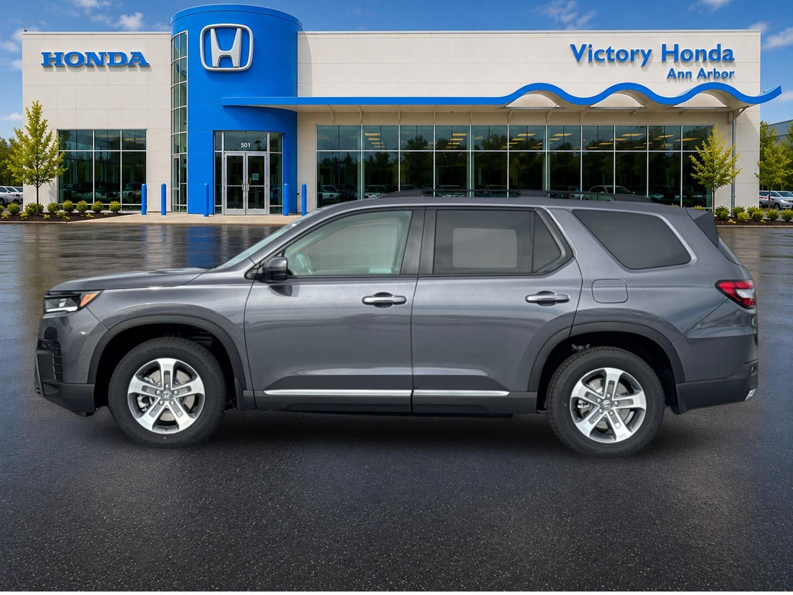 New 2026 Modern Steel Metallic Honda AWD EX-L image 8