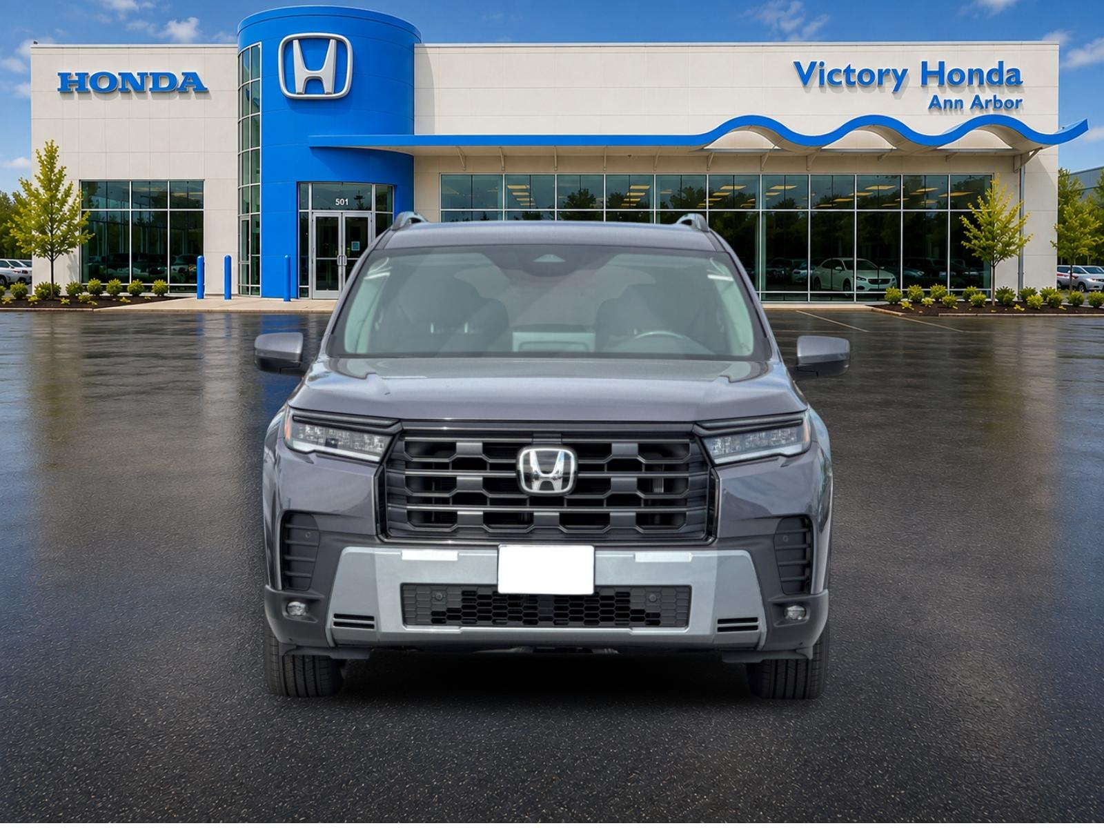 New 2026 Modern Steel Metallic Honda AWD EX-L image 2