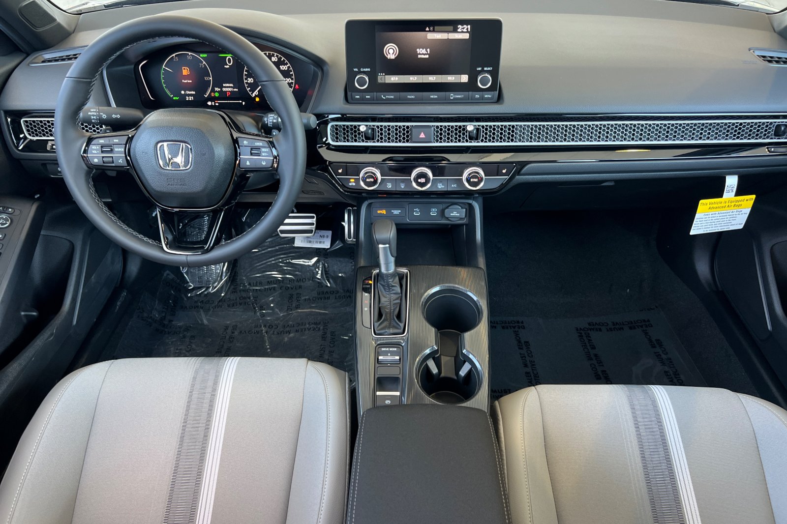 New 2026 Meteorite Gray Metallic Honda 2WD Sport Hybrid image 12