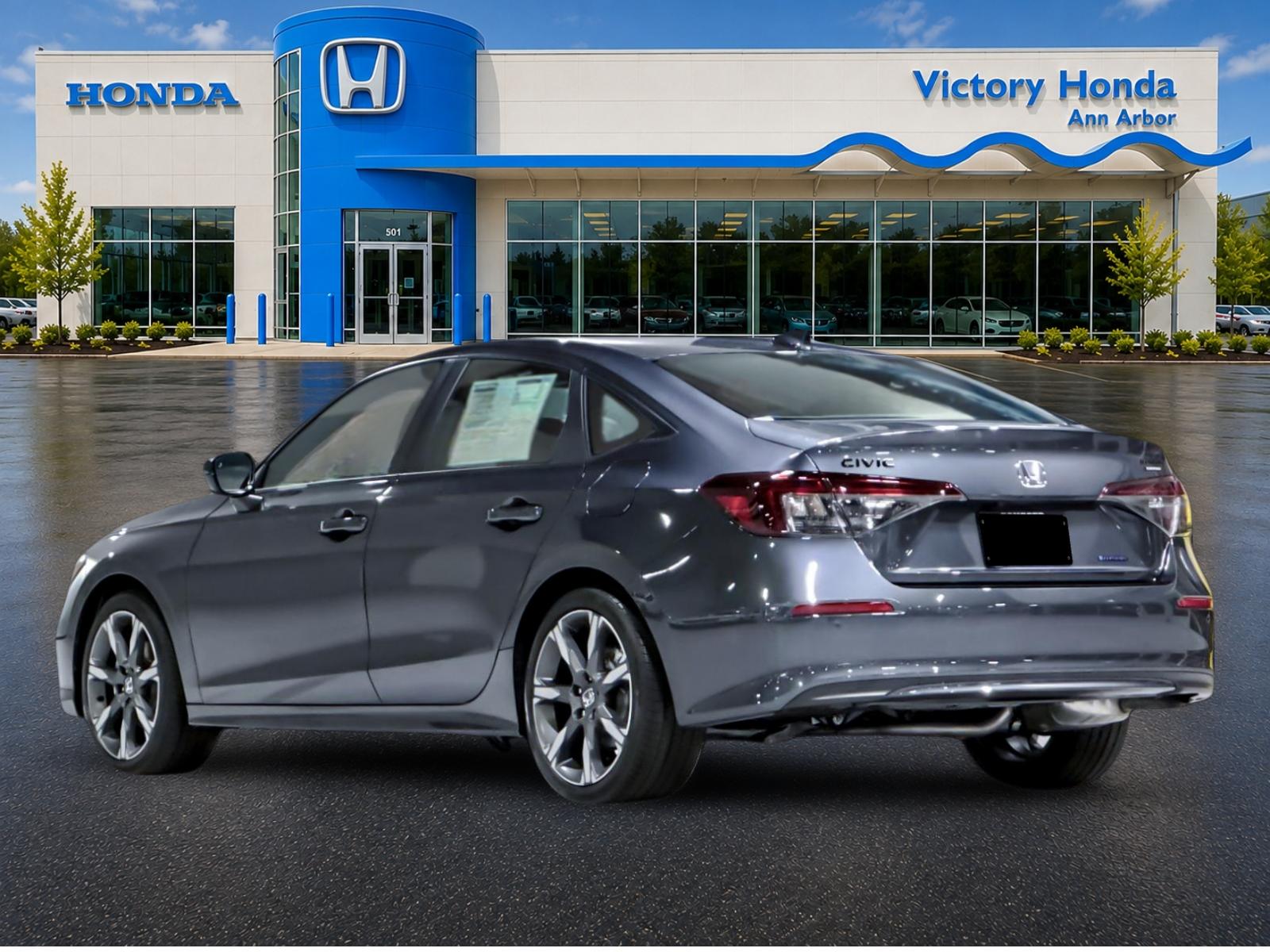 New 2026 Meteorite Gray Metallic Honda 2WD Sport Hybrid image 7