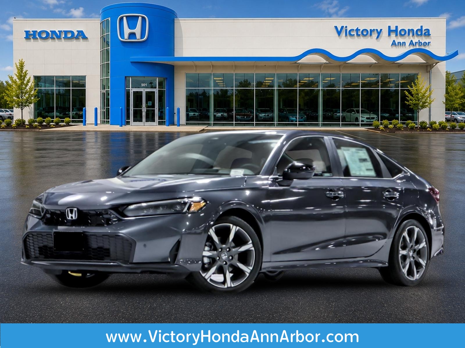 2026 Honda Civic Sedan 2WD Sport Hybrid