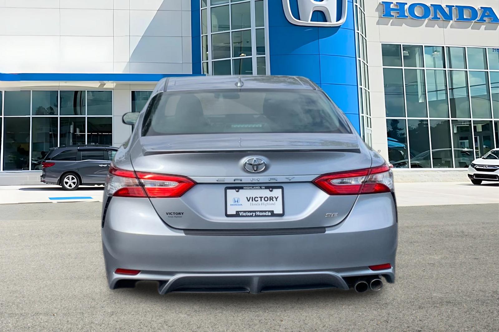 Used 2019 Silver Toyota SE image 4