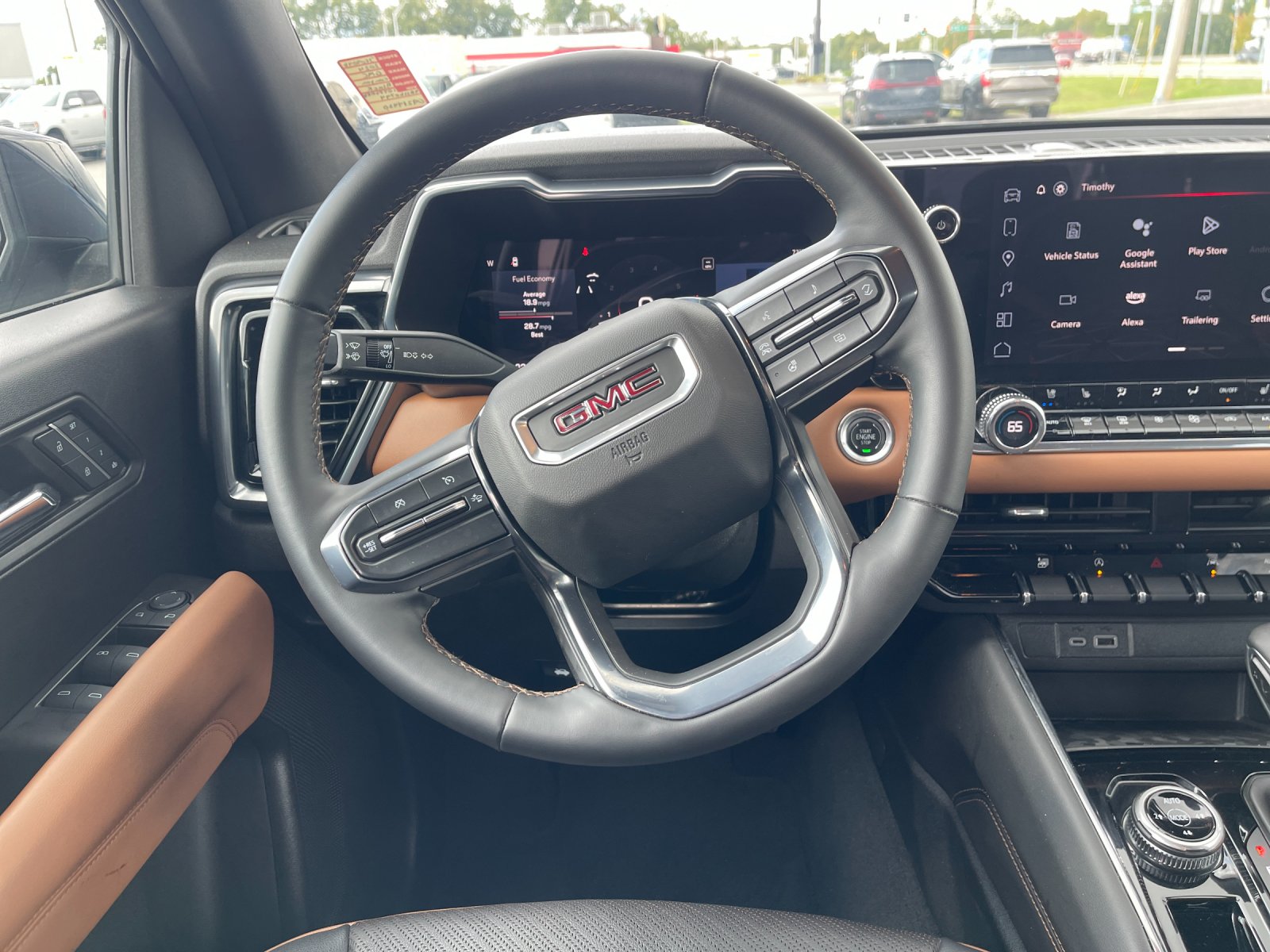 Used 2024 Black GMC AT4 image 16
